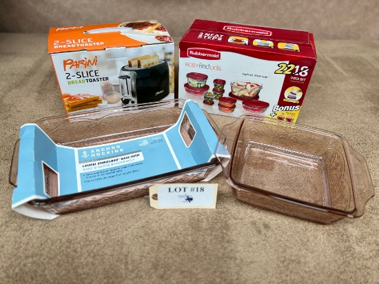 LOT OF NEW COOKING & BAKEWARE