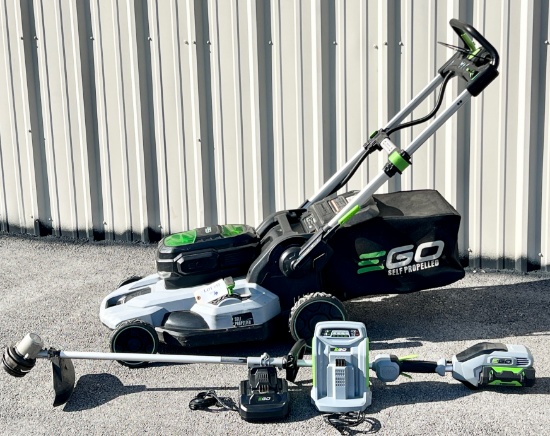 EGO POWER + COMPLETE LAWN CARE SET