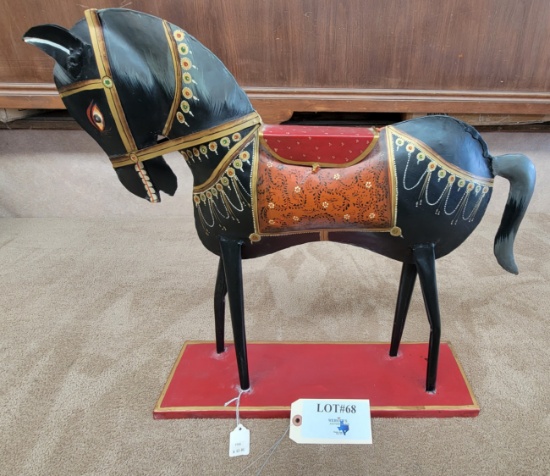 PAINTED DECO HORSE