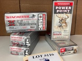 5 BOXES WINCHESTER POWER POINT 350 LEGEND AMMO
