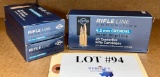 3 BOXES RIFLE LINE 6.5MM GRENDEL AMMO