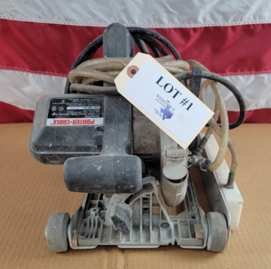 PORTER CABLE MODEL 743 CIRCULAR SAW