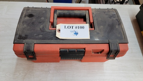 TOOLBOX WITH TOOLS