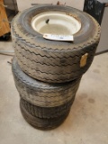 4 ZERO TURN TIRES