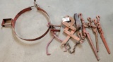 LOT OF CHAIN BINDERS & GRAB HOOK