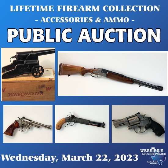 LIFETIME FIREARM COLLECTION - ACCESSORIES & AMMO