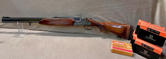 BRNO SUPER MODEL 5753 OVER UNDER 9.3X74R RIFLE