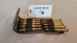 WEATHERBY .300 MAGNUM AMMO IN BELT POUCH 10 RDS