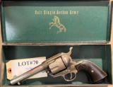 COLT 1873 SINGLE ACTION ARMY .44 WCF REVOLVER