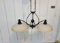 DOUBLE LIGHT HANGING CHANDELIER