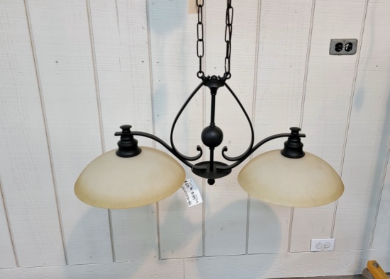 DOUBLE LIGHT HANGING CHANDELIER