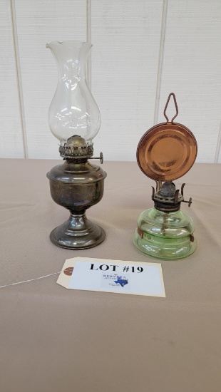 2PC OIL LAMPS