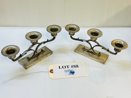 2PC - CANDLE HOLDERS