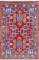 HAND KNOTTED AFGHANISTAN REVIVAL QARGHANI WOOL RUG 2'6