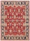 HAND KNOTTED AFGHANISTAN ZIEGLER WOOL RUG 8'10