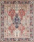 HAND KNOTTED AFGHANISTAN ZIEGLER WOOL RUG 8'2