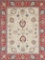 HAND KNOTTED AFGHANISTAN ZIEGLER WOOL RUG 8'0
