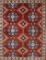 HAND KNOTTED AFGHANISTAN ZIEGLER WOOL RUG 5'9
