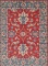 HAND KNOTTED AFGHANISTAN ZIEGLER WOOL RUG 4'9