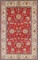 HAND KNOTTED AFGHANISTAN ZIEGLER WOOL RUG 6'6