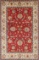 HAND KNOTTED AFGHANISTAN ZIEGLER WOOL RUG 6'6