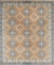 HAND KNOTTED AFGHANISTAN ZIEGLER WOOL RUG 8'8
