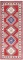 HAND KNOTTED AFGHANISTAN KAZAK WOOL RUG 2'0