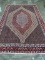 HAND KNOTTED PERSIAN SENNEH WOOL RUG 7'10