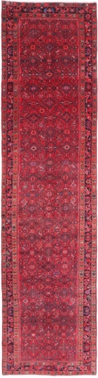 HAMADAN RUG 3'10" X 17'0"