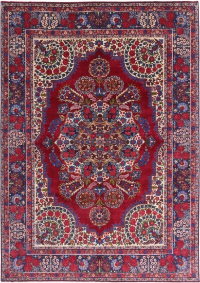 KERMAN RUG 6'11" X 9'9"