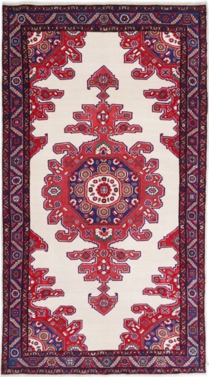 PERSIAN HAMADAN RUG 4'9" X 8'11"