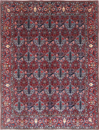 BAKHTIARI RUG 10'2" X 13'3"