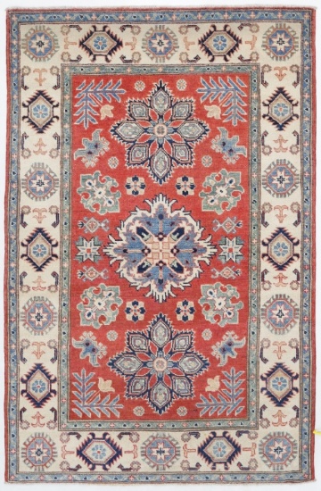 AFZALI KAZAK RUG 3'9" X 5'10"