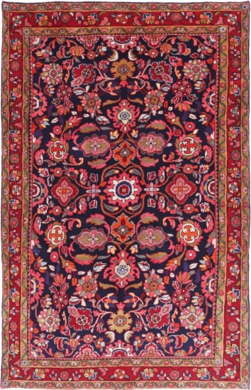 HAMADAN RUG 5'1" X 8'2"