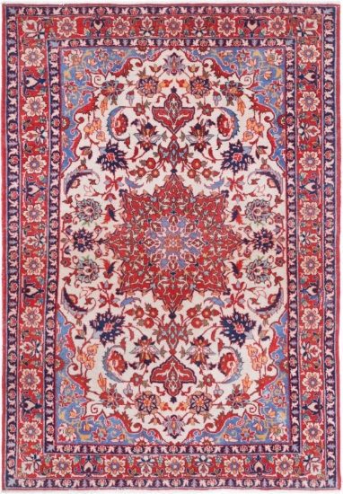 ISFAHAN RUG 3'3" X 4'10"
