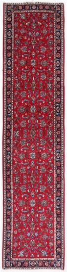 KASHAN RUG 2'3" X 9'8"