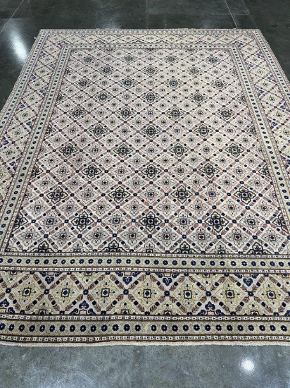 KASHAN RUG 9'8" X 12'4"
