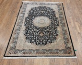 PERSIAN QUM SIGNATURE RUG 4'5