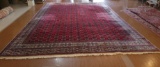 ANTIQUE TURKAMIN BOKHARA PALACE RUG 12'2