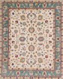 HAND KNOTTED AFGHANISTAN ZIEGLER WOOL RUG 8'1