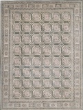 HAND KNOTTED AFGHANISTAN REVIVAL WOOL RUG 9'7
