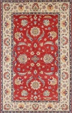 HAND KNOTTED AFGHANISTAN ZIEGLER WOOL RUG 6'6