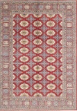 HAND KNOTTED AFGHANISTAN OUSHAK WOOL RUG 9'4''X13'1''