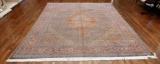 PERSIAN TABRIZ PALACE RUG 9'9