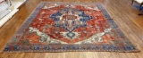 ANTIQUE SERATI PALACE RUG 10'6