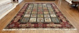 PERSIAN TABRIZ MASTER PORNAMI PALACE RUG 11'4
