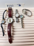 LOT OF (5) FASHION WATCHES