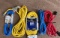 5PC HEAVY DUTY EXTENSION CORDS