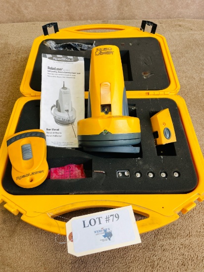 ROBO LASER - SELF LEVELING REMOTE CONTROL LASER LEVEL IN CASE