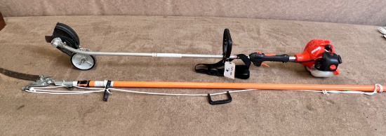 2PC LAWN EQUIPMENT - TRIMMER AND EDGER